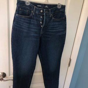 curvy old navy mom jeans